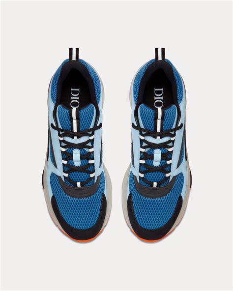 dior b22 blue technical mesh